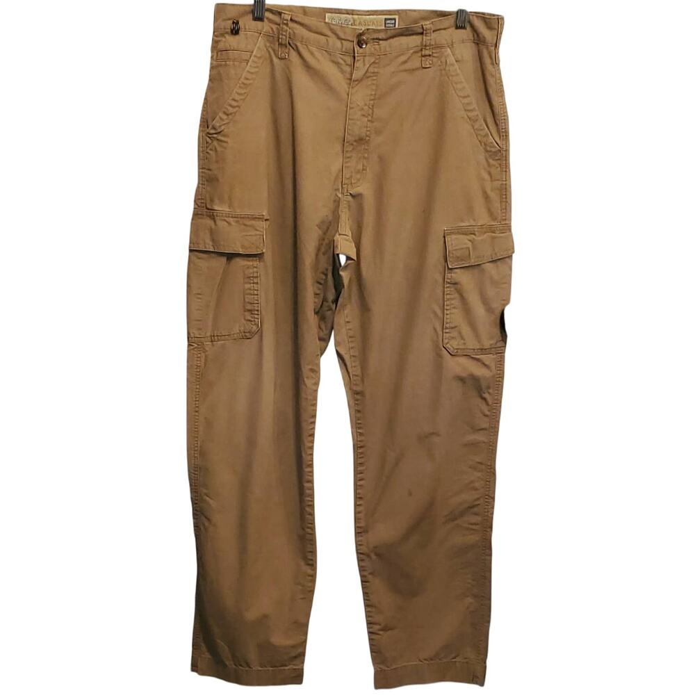 Cabela's Casuals Lakeside Cargo Khaki Pants Size 34 / 34